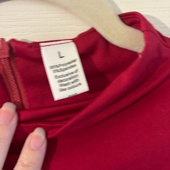 NWT Women's Sexy Casual Mini Mock Neck Dress Sleeveless Ruched Bodycon SZ L - Picture 2 of 8